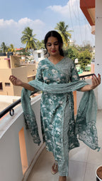 A Line Cotton suit Set