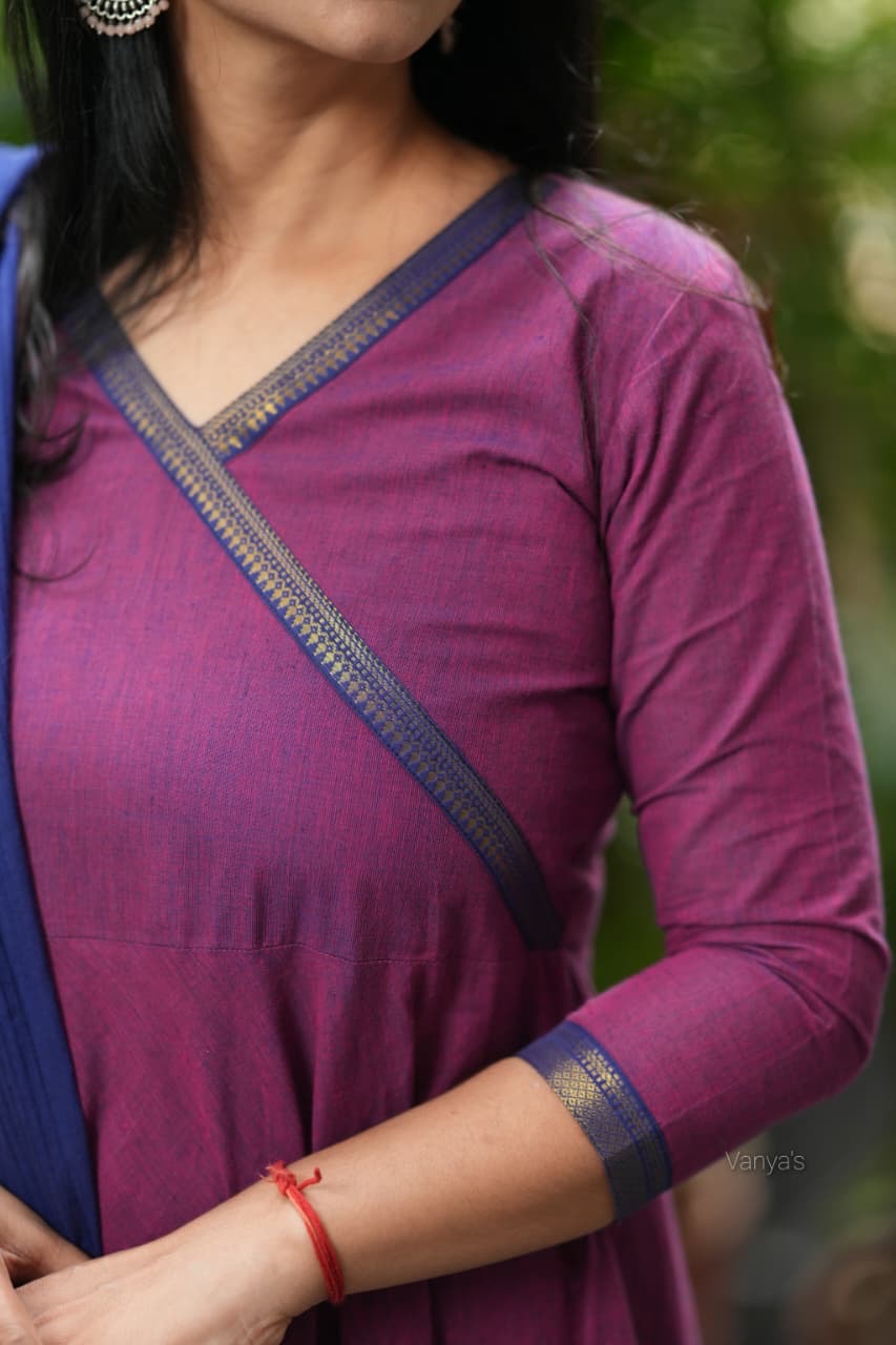 Mangalagiri Anarkali Set - 1