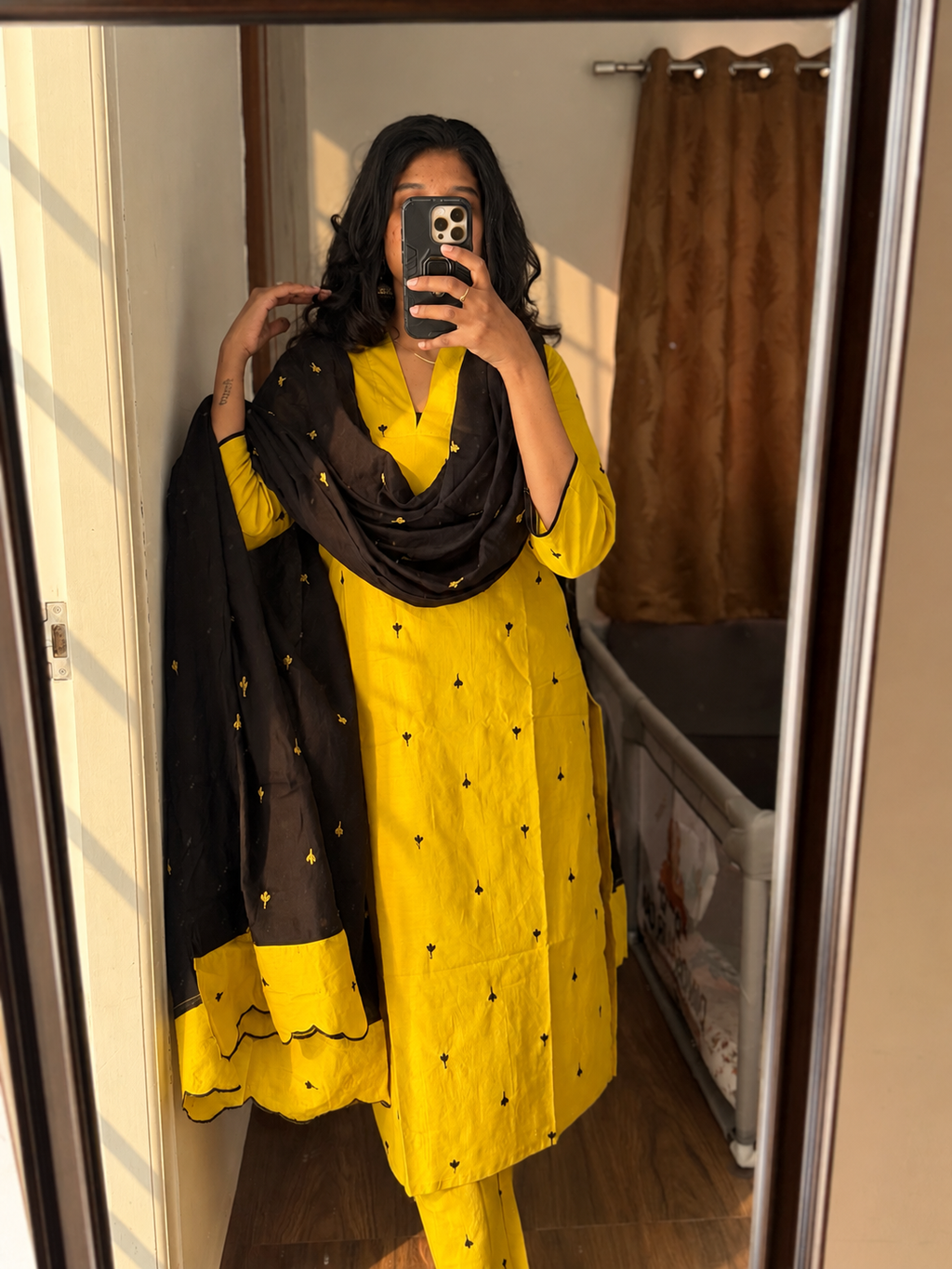 Embroidery Handloom Cotton Set
