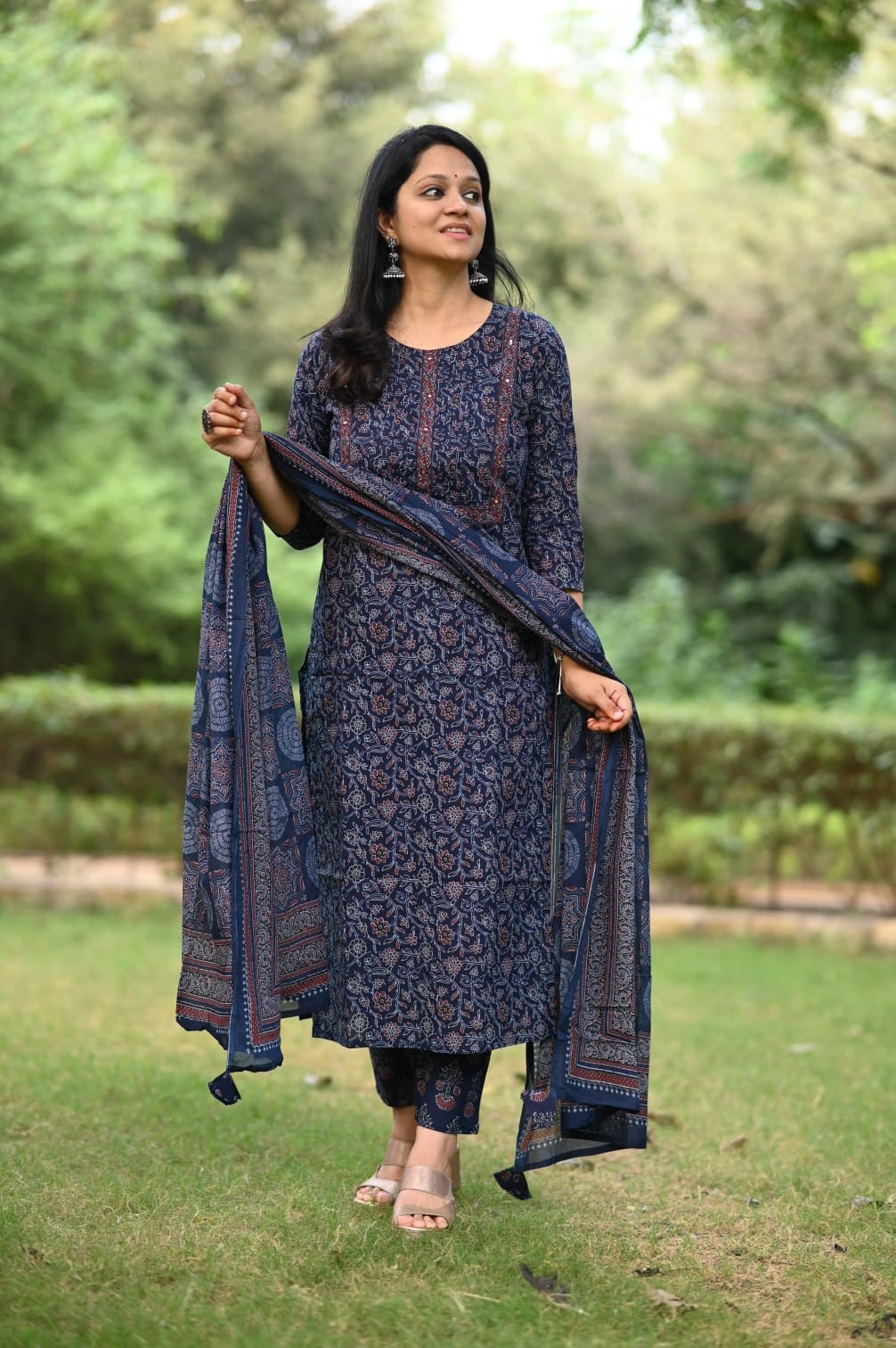 Blue Cotton Set