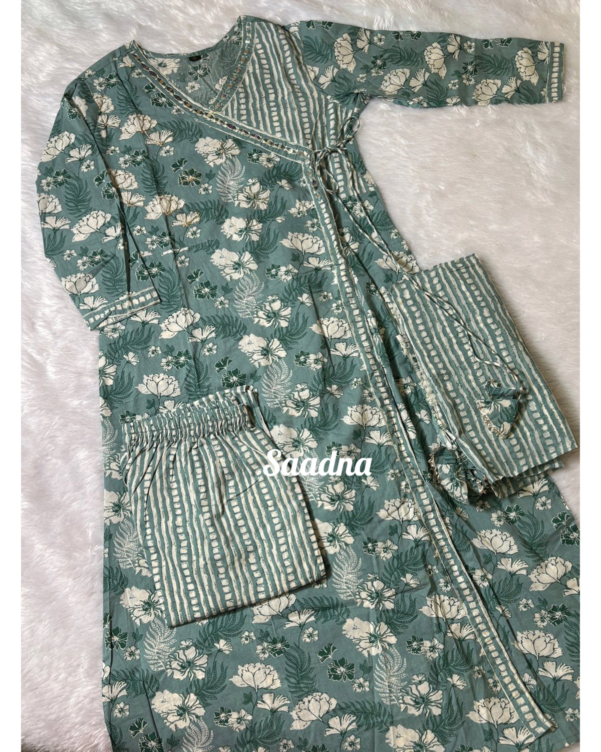 A Line Cotton suit Set