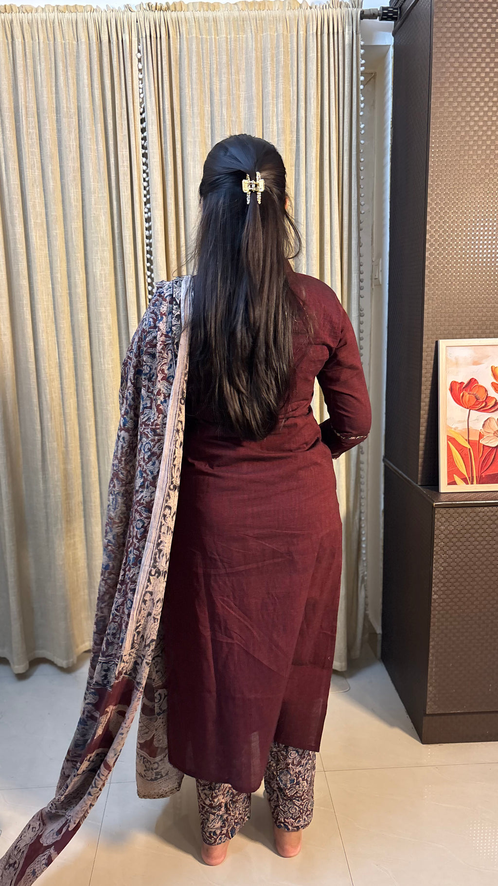 Mirror Work Kalamkari Set