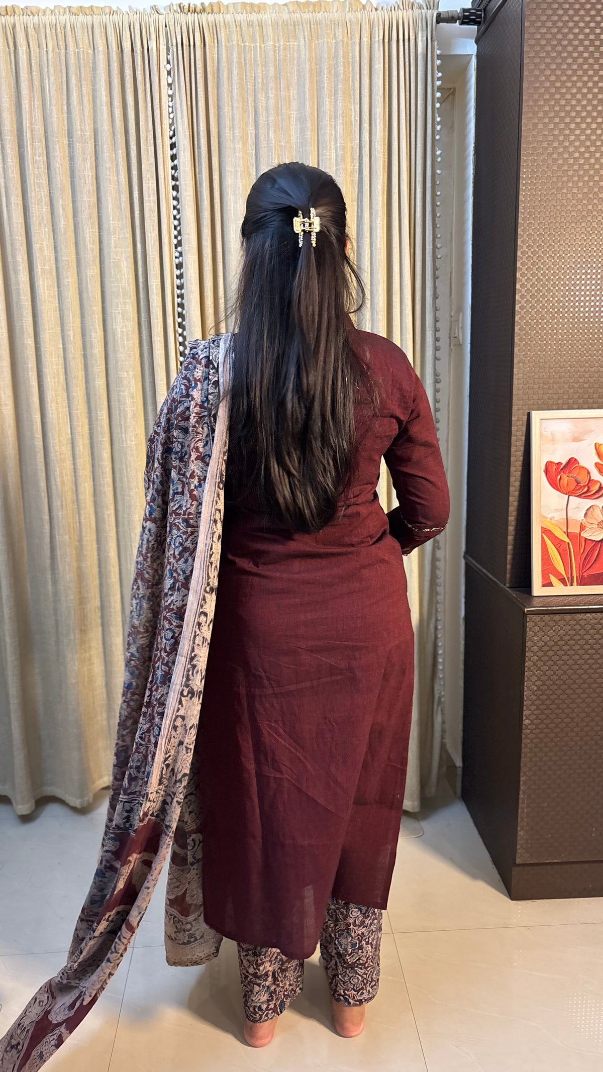 Mirror Work Kalamkari Set