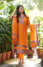 Kanchi Cotton Kurta Set