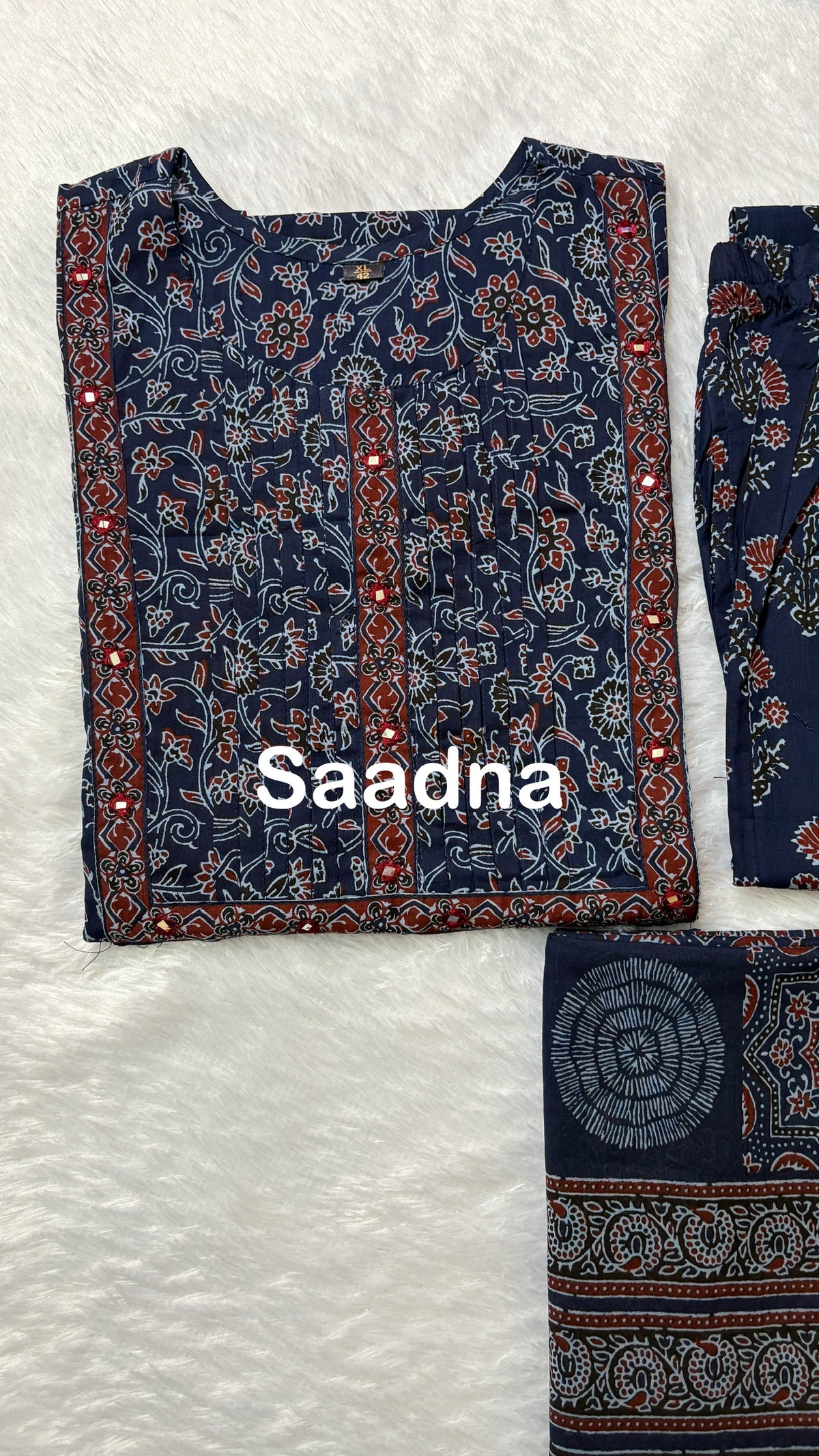 Blue Cotton Set