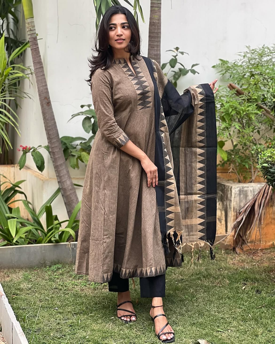 Mangalagiri Anarkali Set