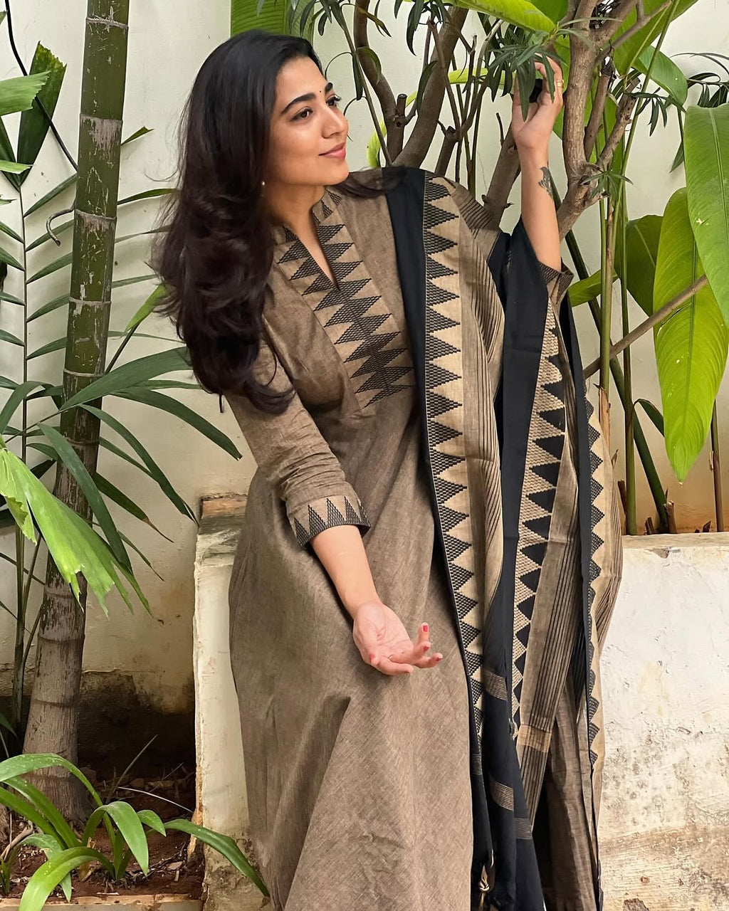 Mangalagiri Anarkali Set