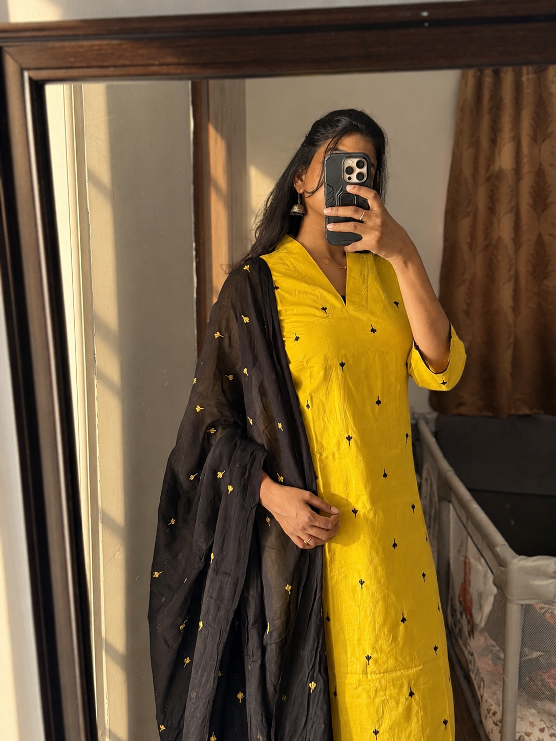 Embroidery Handloom Cotton Set