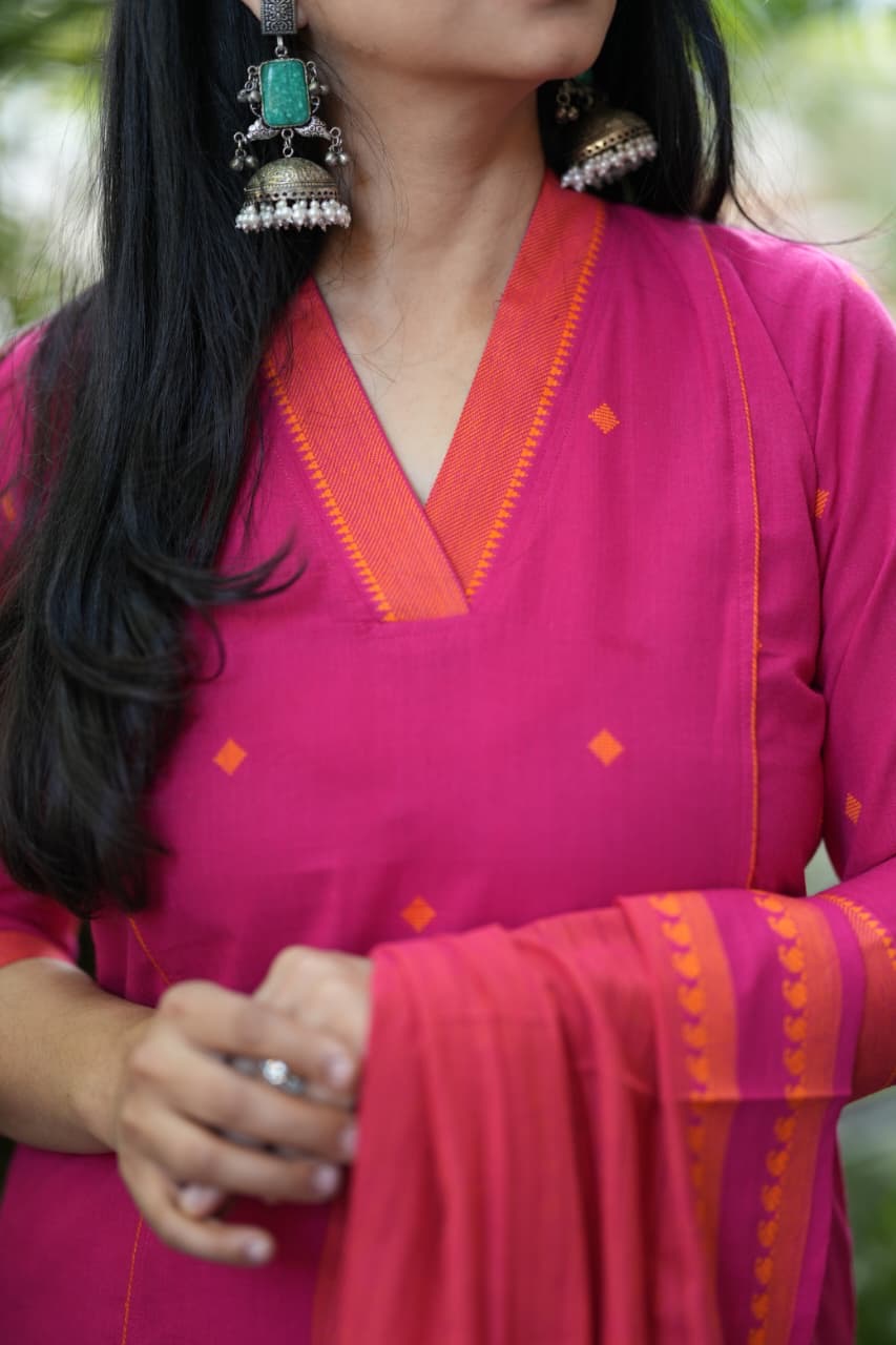 Handloom Cotton Set