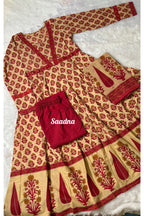 Floral Anarkali Set