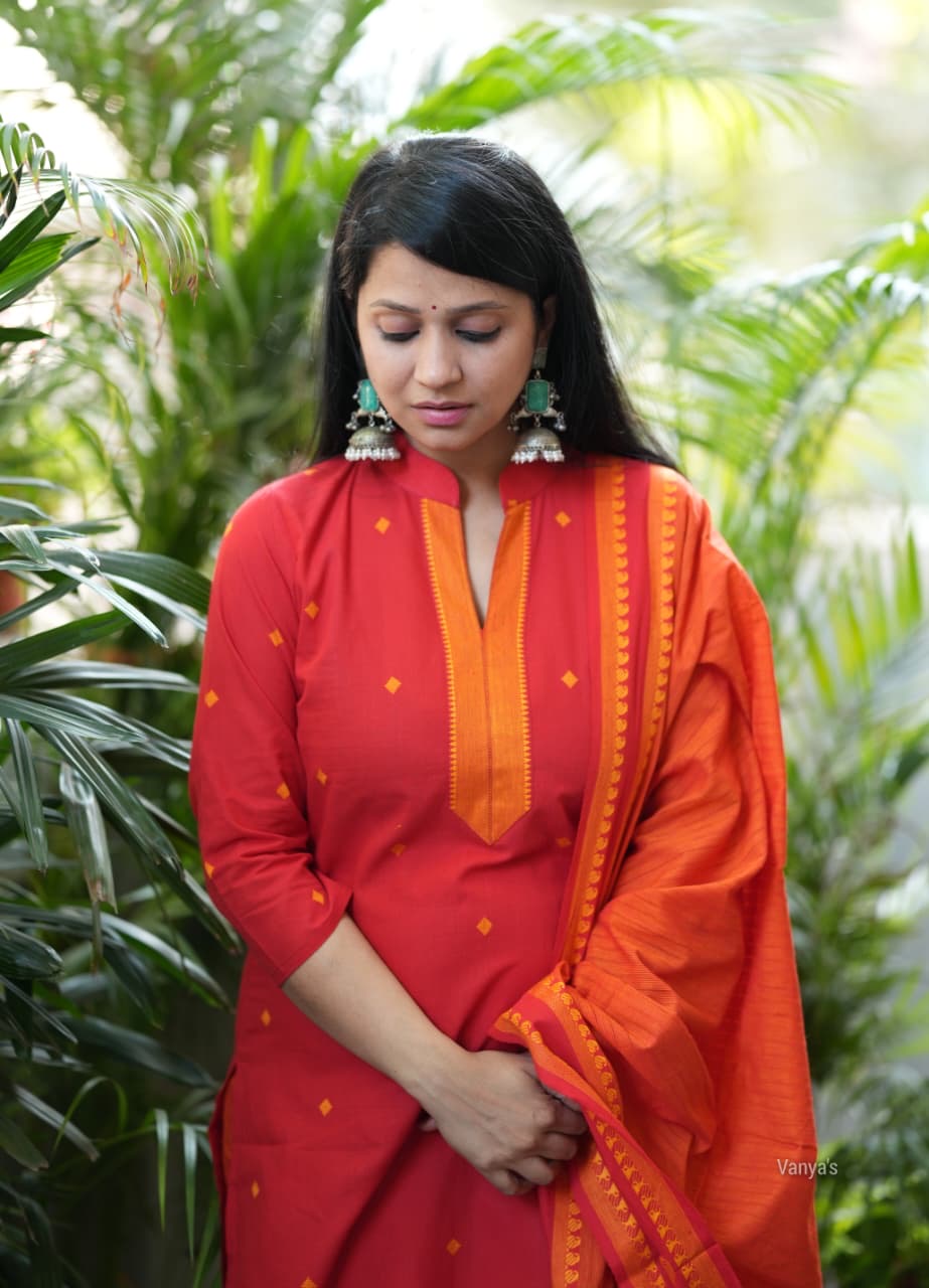 Handloom Cotton Set