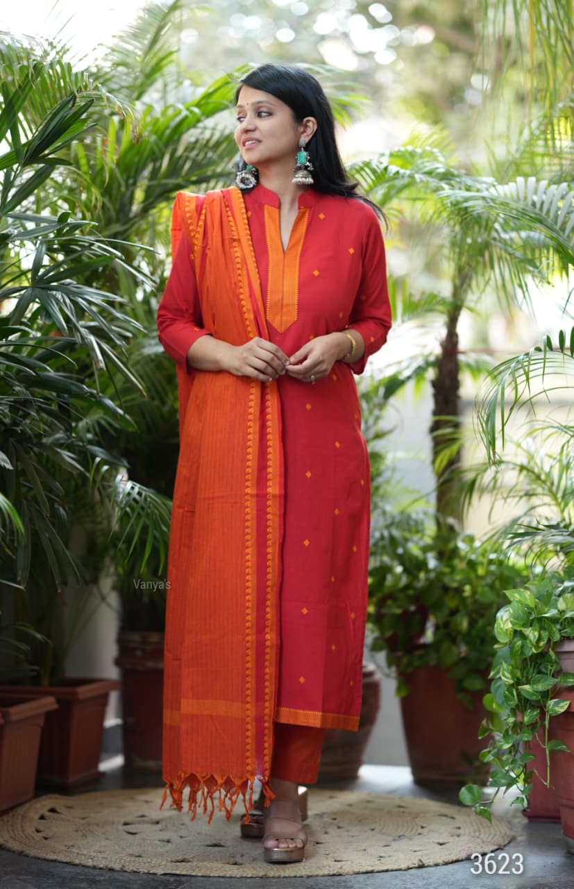 Handloom Cotton Set