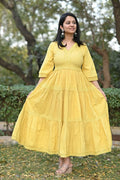 Cotton Tier Gown