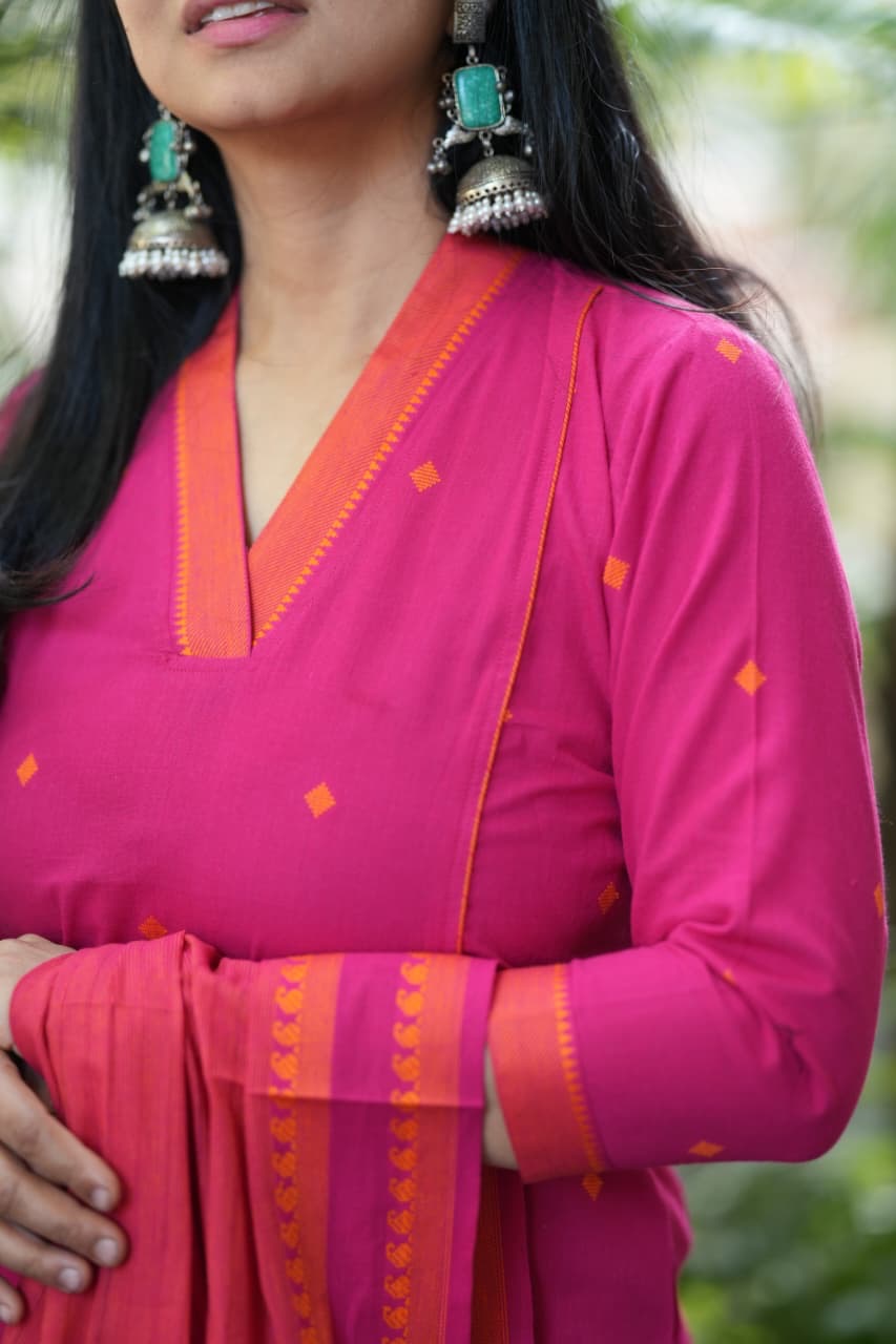 Handloom Cotton Set