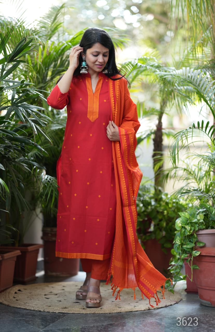 Handloom Cotton Set