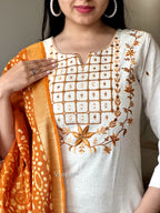Handloom Cotton Suit Set