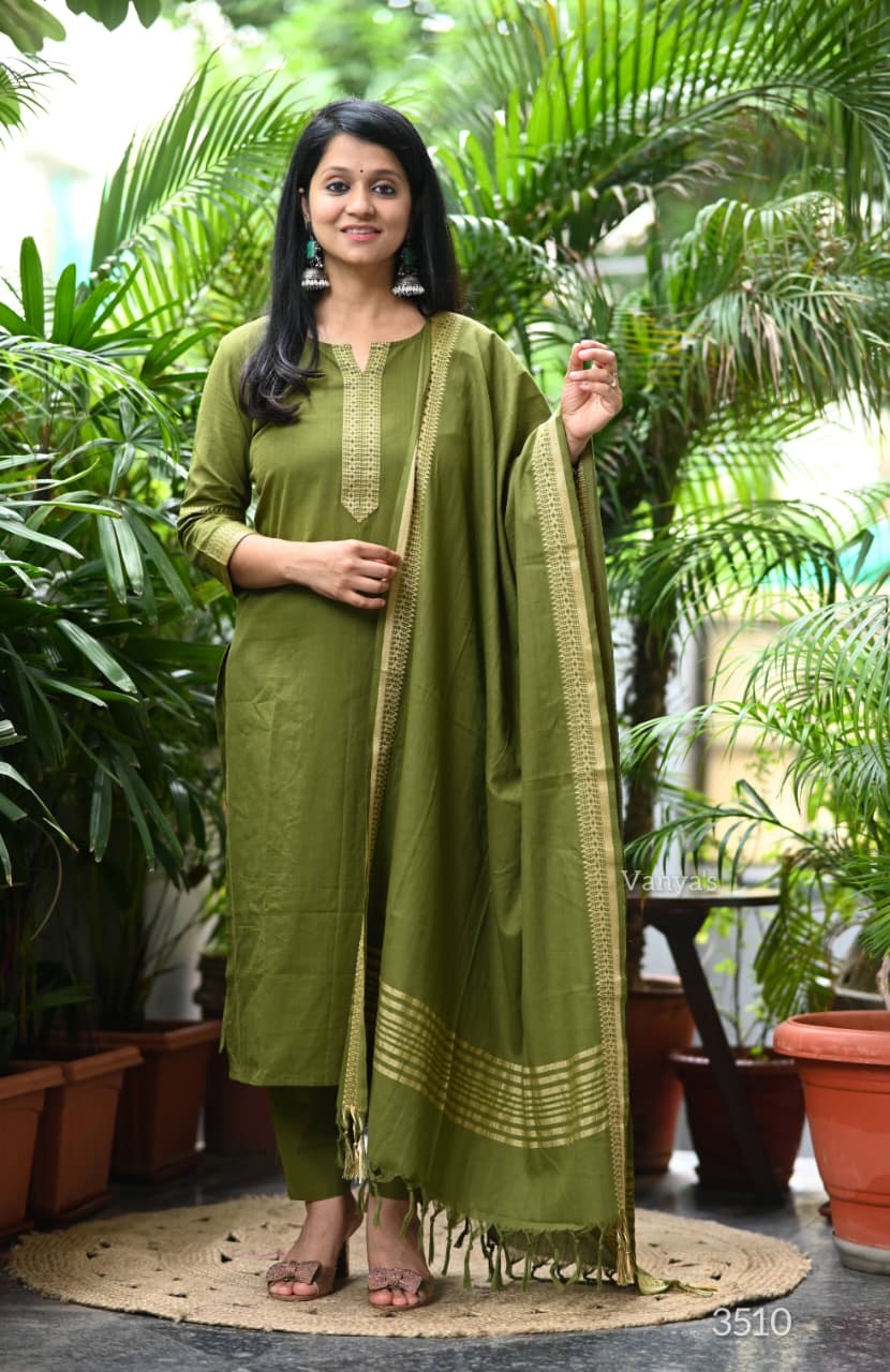 Chettinad Handloom Cotton Set