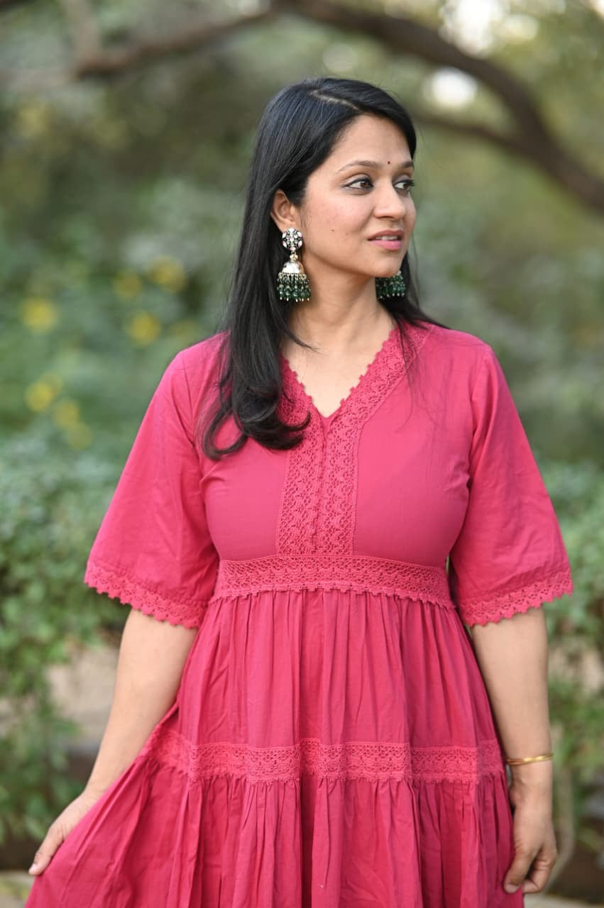 Cotton Tier Gown