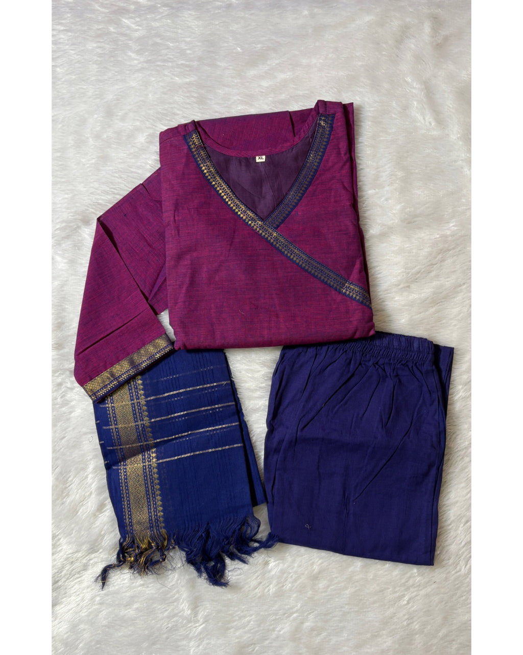 Mangalagiri Anarkali Set - 1