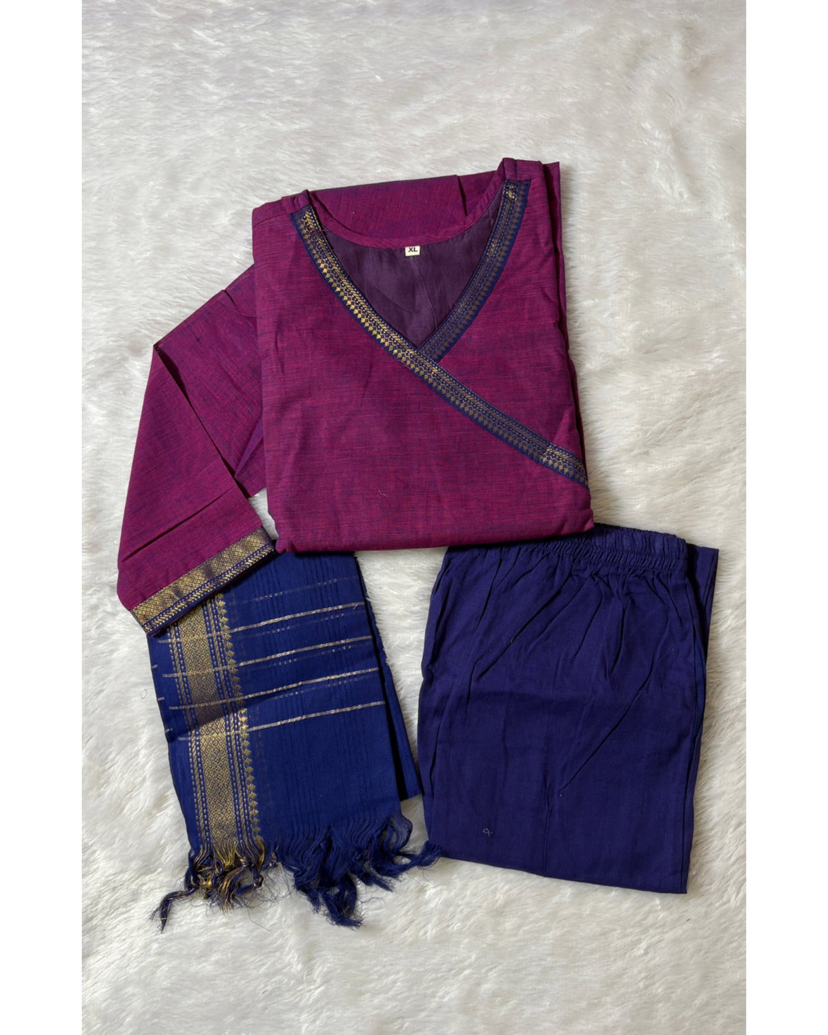 Mangalagiri Anarkali Set - 1