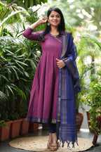 Mangalagiri Anarkali Set - 1