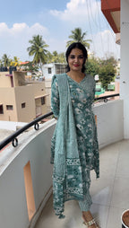 A Line Cotton suit Set