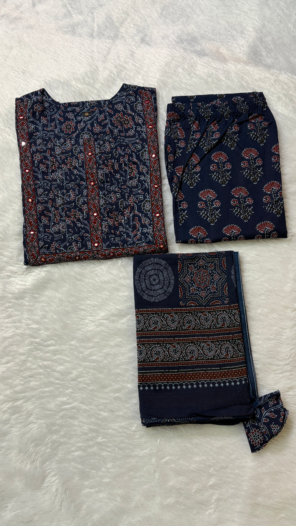 Blue Cotton Set