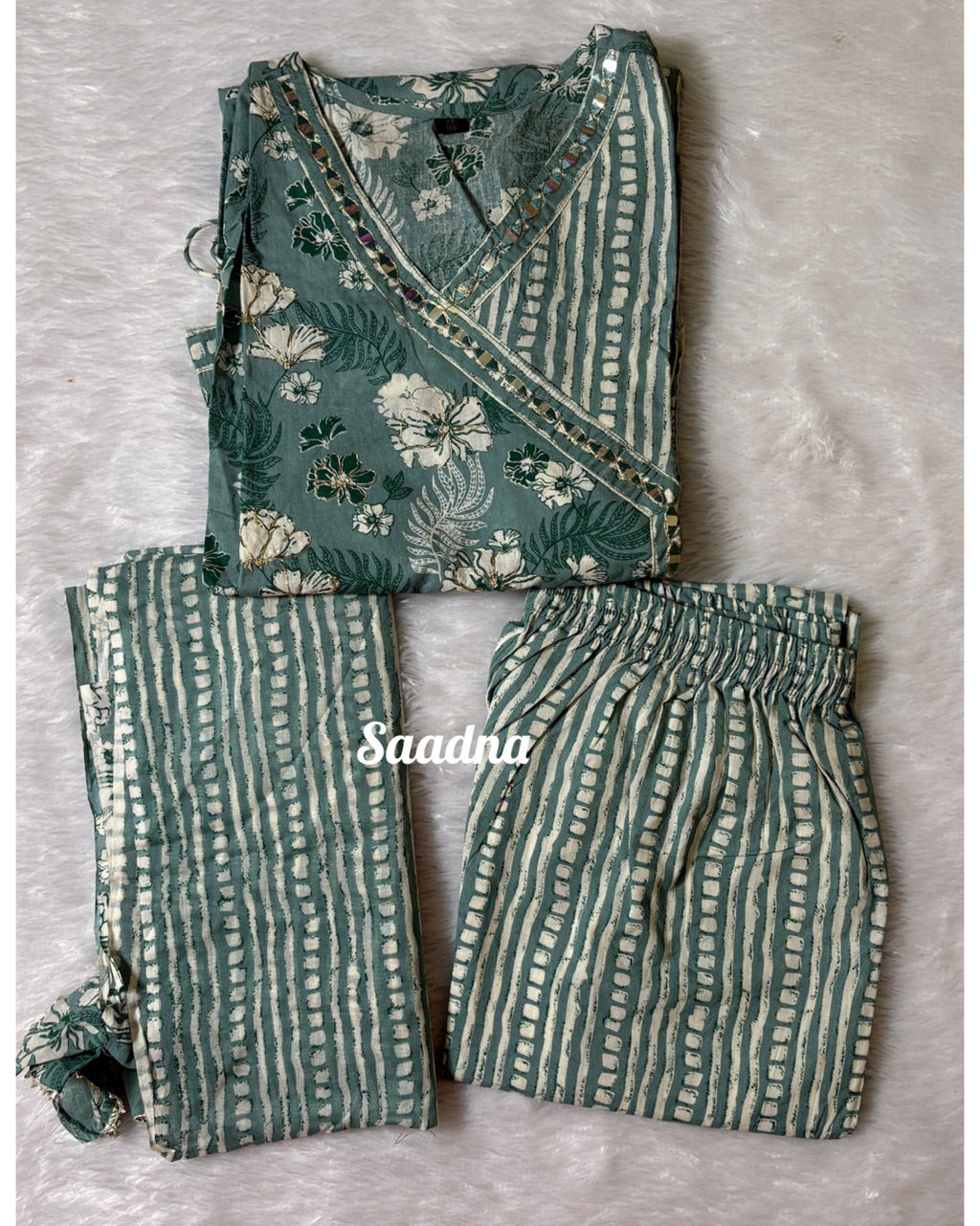 A Line Cotton suit Set