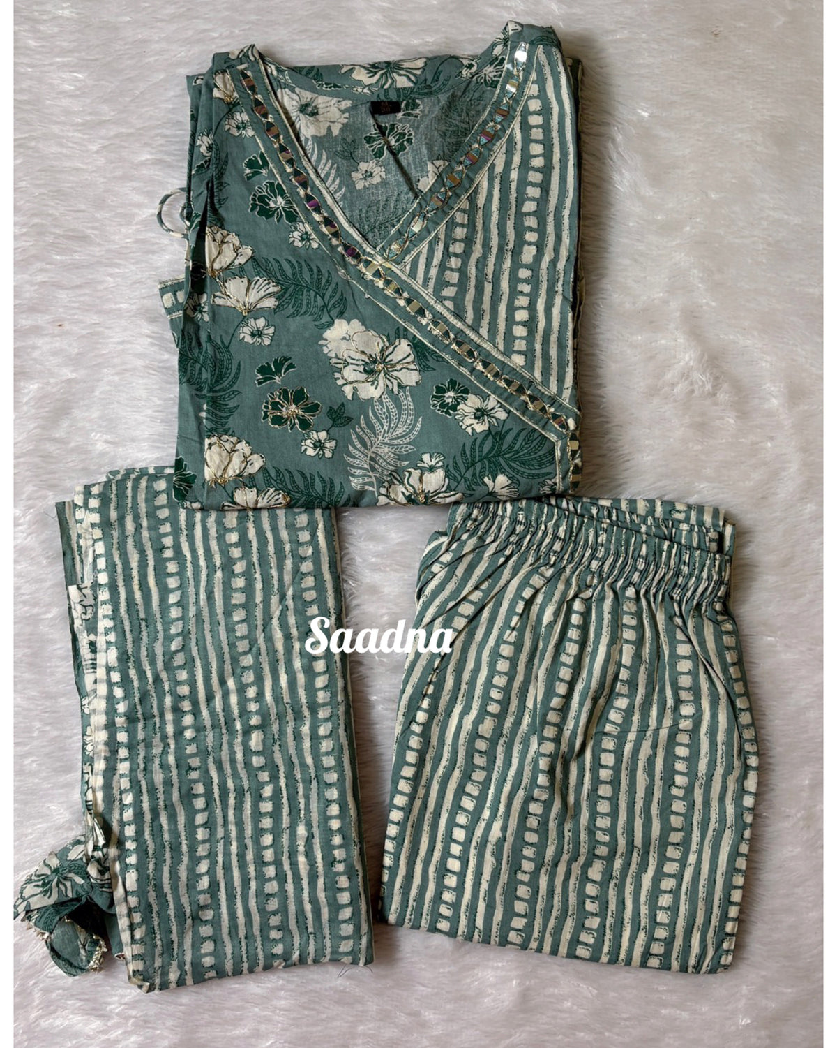 A Line Cotton suit Set