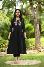 Khadi Cotton Kurta pant set