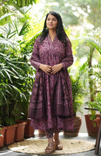 Full Sleeves Anarkali Set