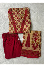 Floral Anarkali Set