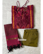 Poochampally Silk Salwar Set