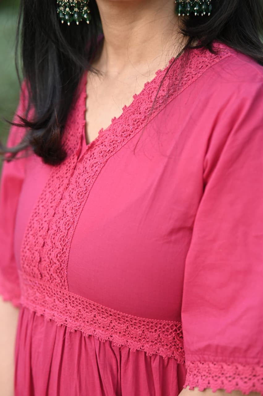 Cotton Tier Gown