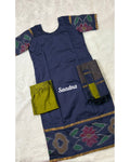Poochampally Silk Salwar Set
