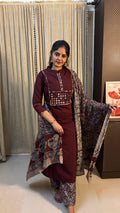 Mirror Work Kalamkari Set
