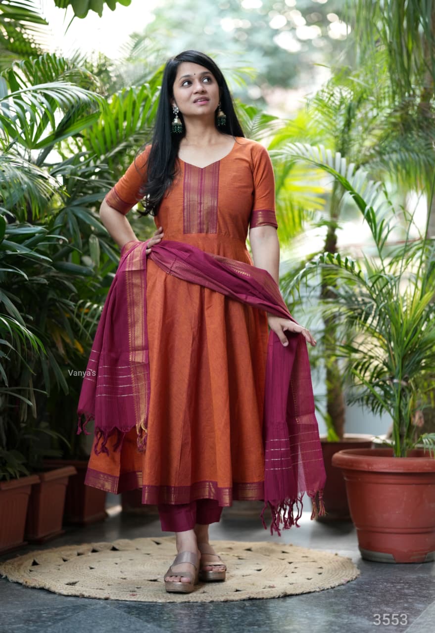 Mangalagiri Anarkali Set-2