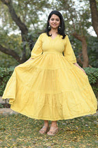 Cotton Tier Gown