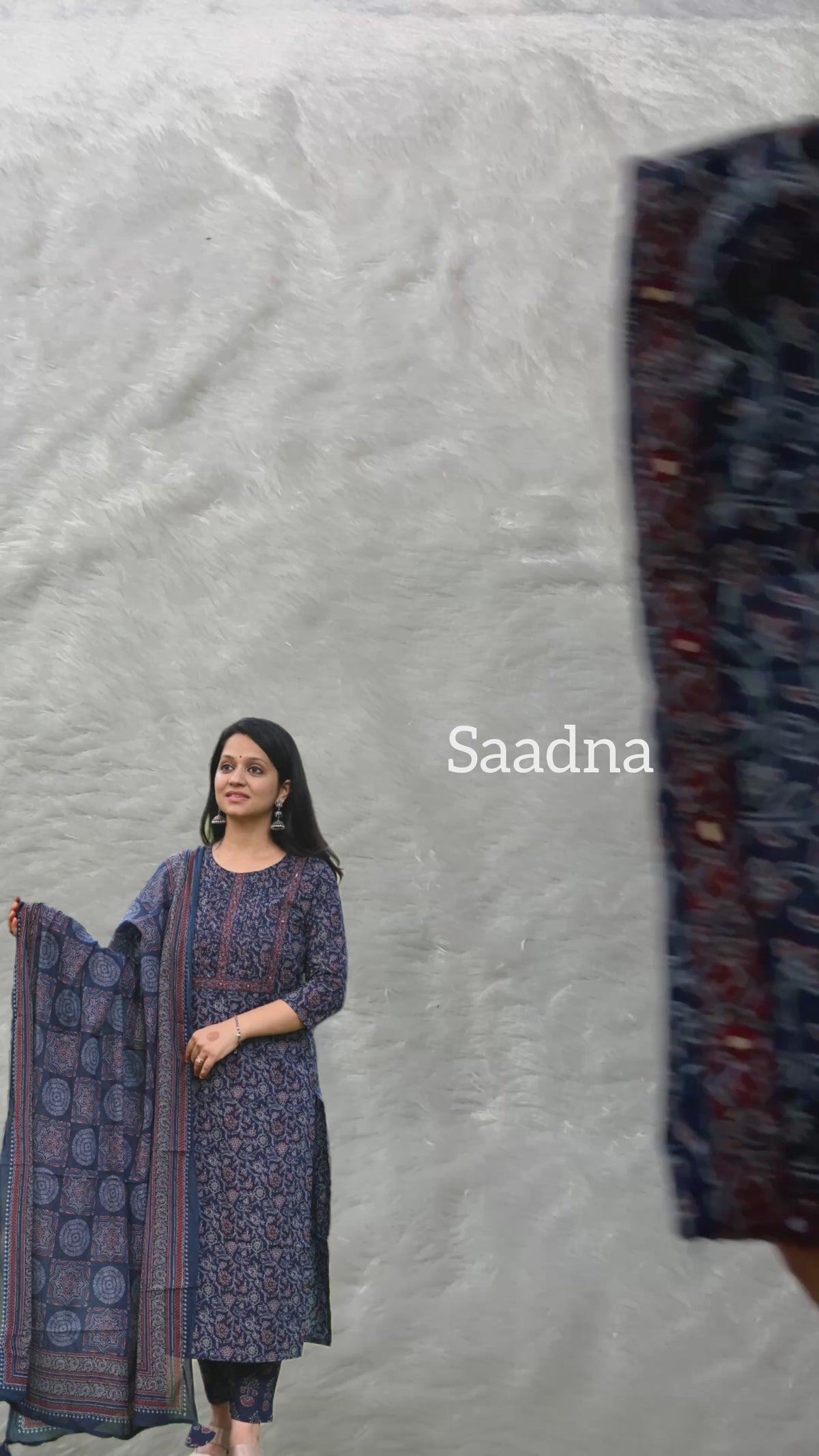 Blue Cotton Set