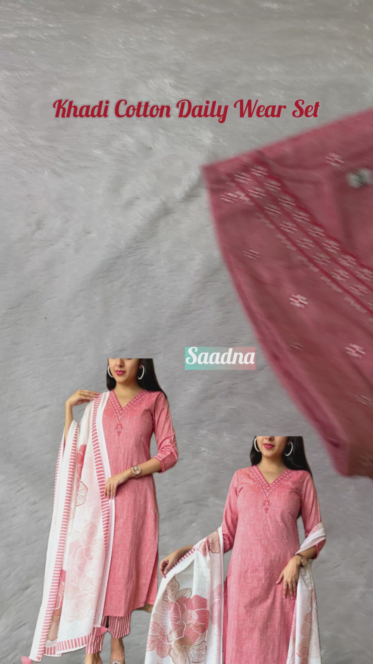 Khadi Cotton Set